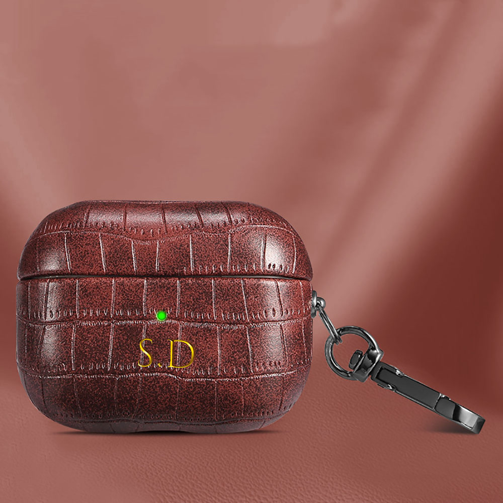 For Airpods 1 2 3 4 Pro 2 Luxu - Monogram Keychain Leather のレビューと価格