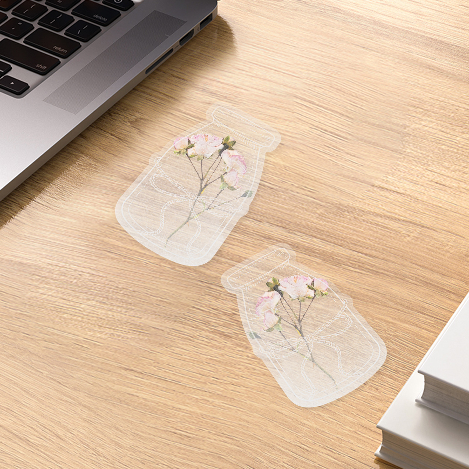20 Sheets DIY Bookmark Kit Tra - Dried Flower Bookmark のレビューと価格