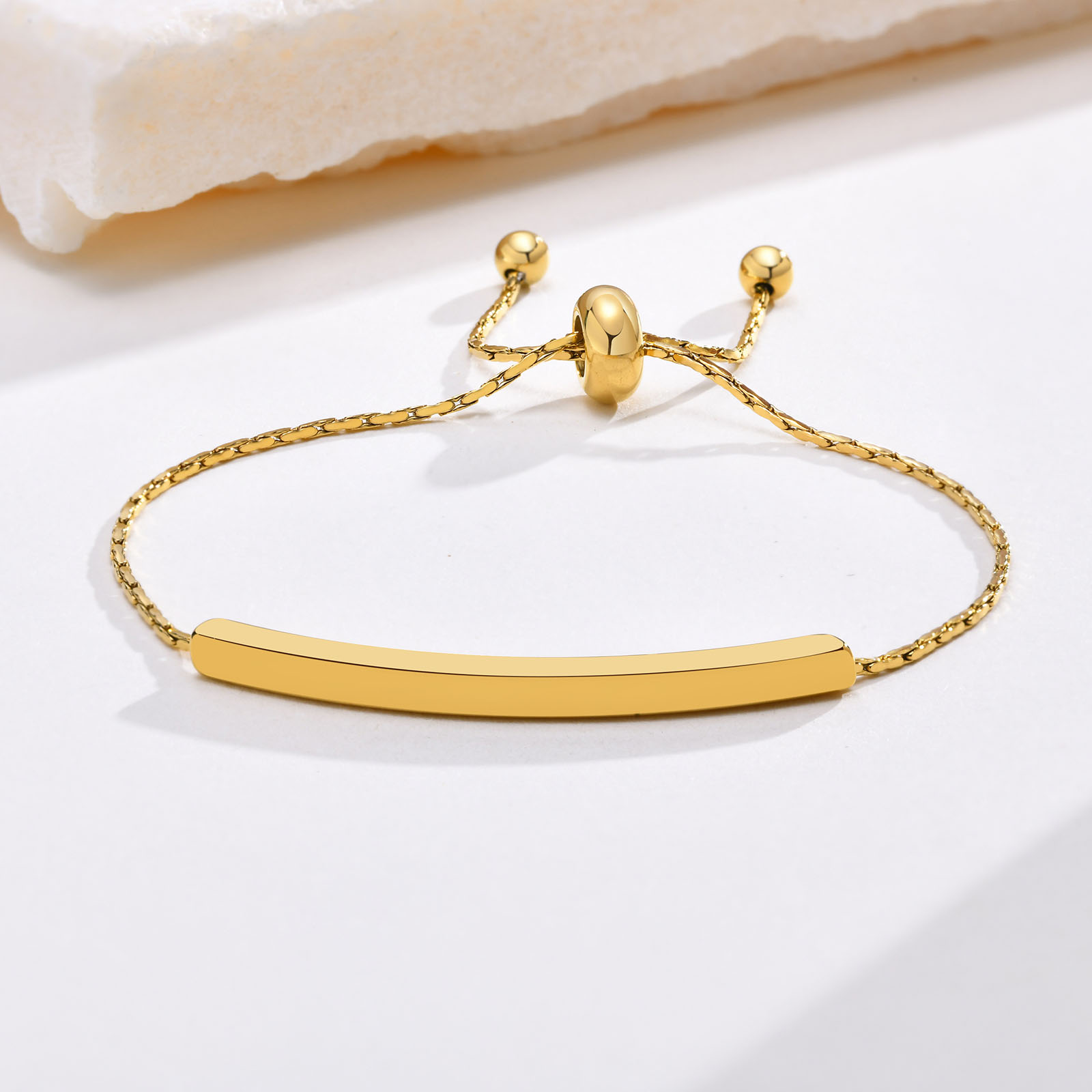Personalized Engraved Bar Brac - Coordinates Bracelet のレビューと価格