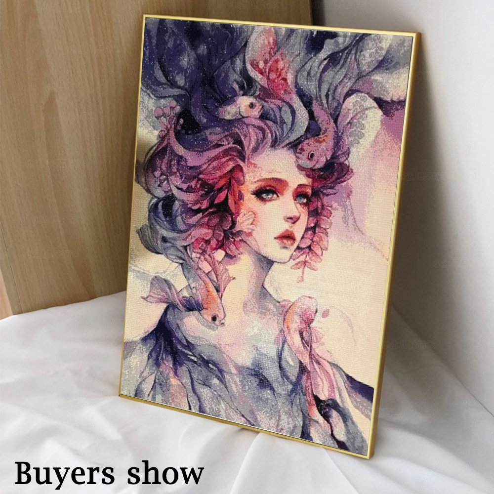 1PC frameless 5D Diy Diamond P - Photo Mosaic Print のレビューと価格