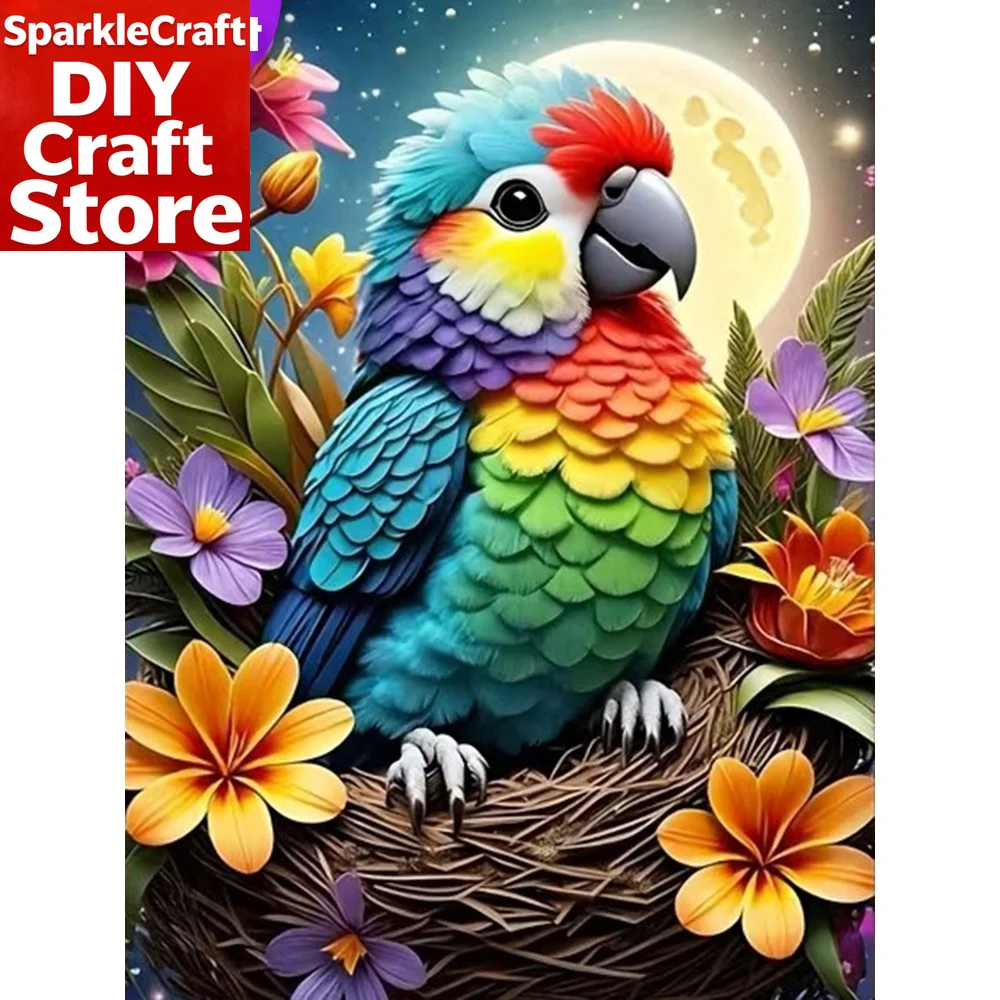 1PC frameless  DIY Diamond Pai - Photo Mosaic Print のレビューと価格