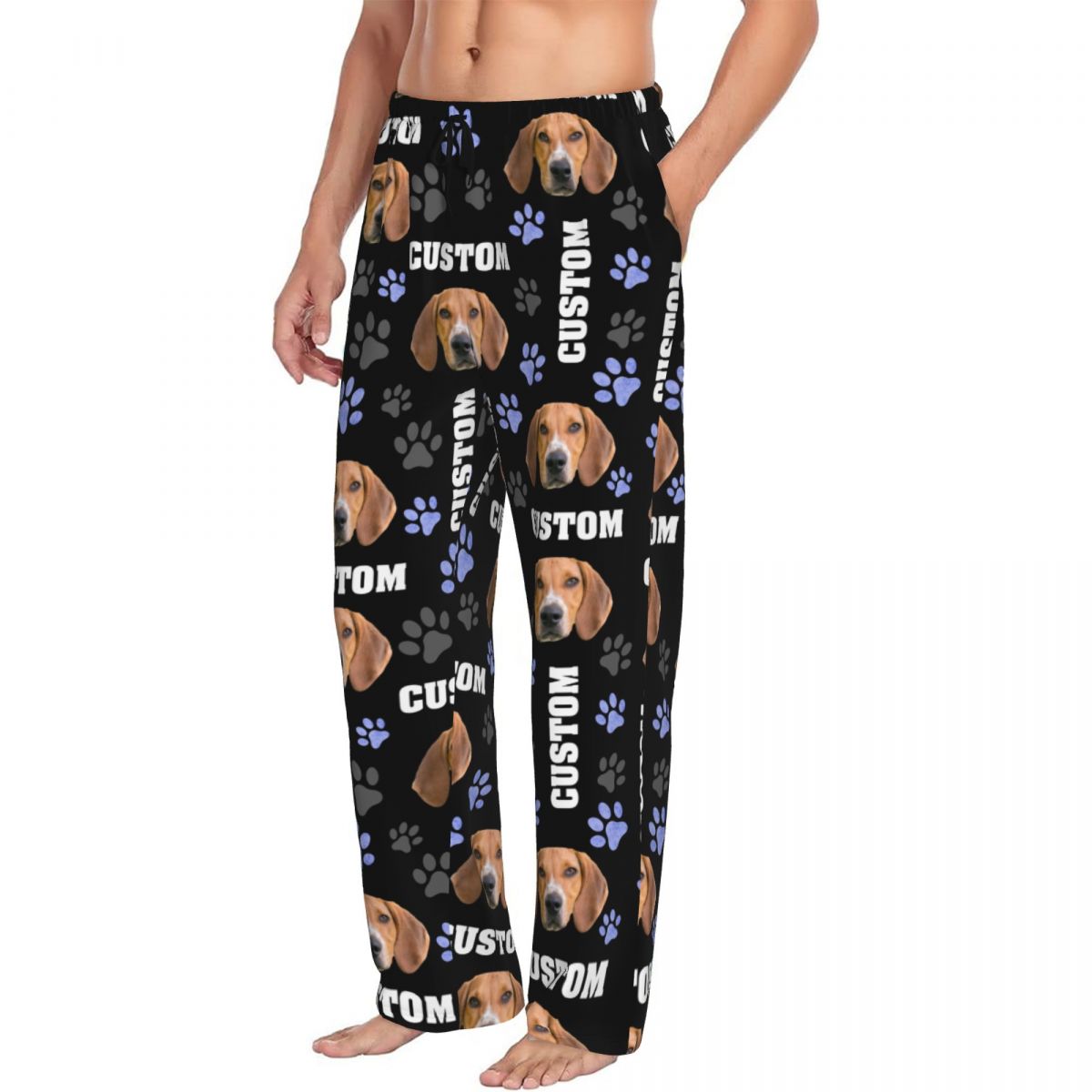 Men Custom Dog Photo Pajama Pa - Pet Portrait Custom のレビューと価格