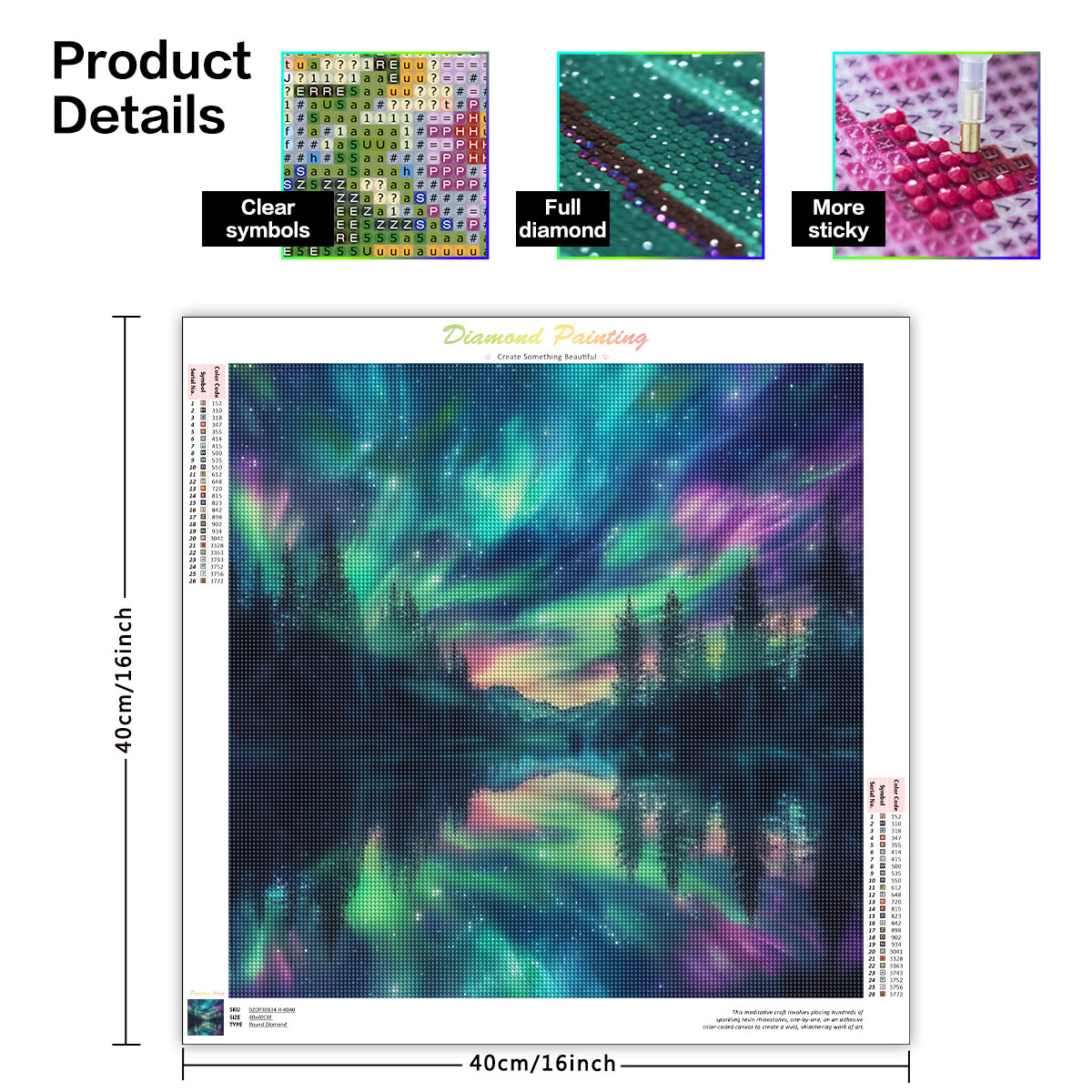 Frameless, DIY Diamond Paintin - Photo Mosaic Print のレビューと価格