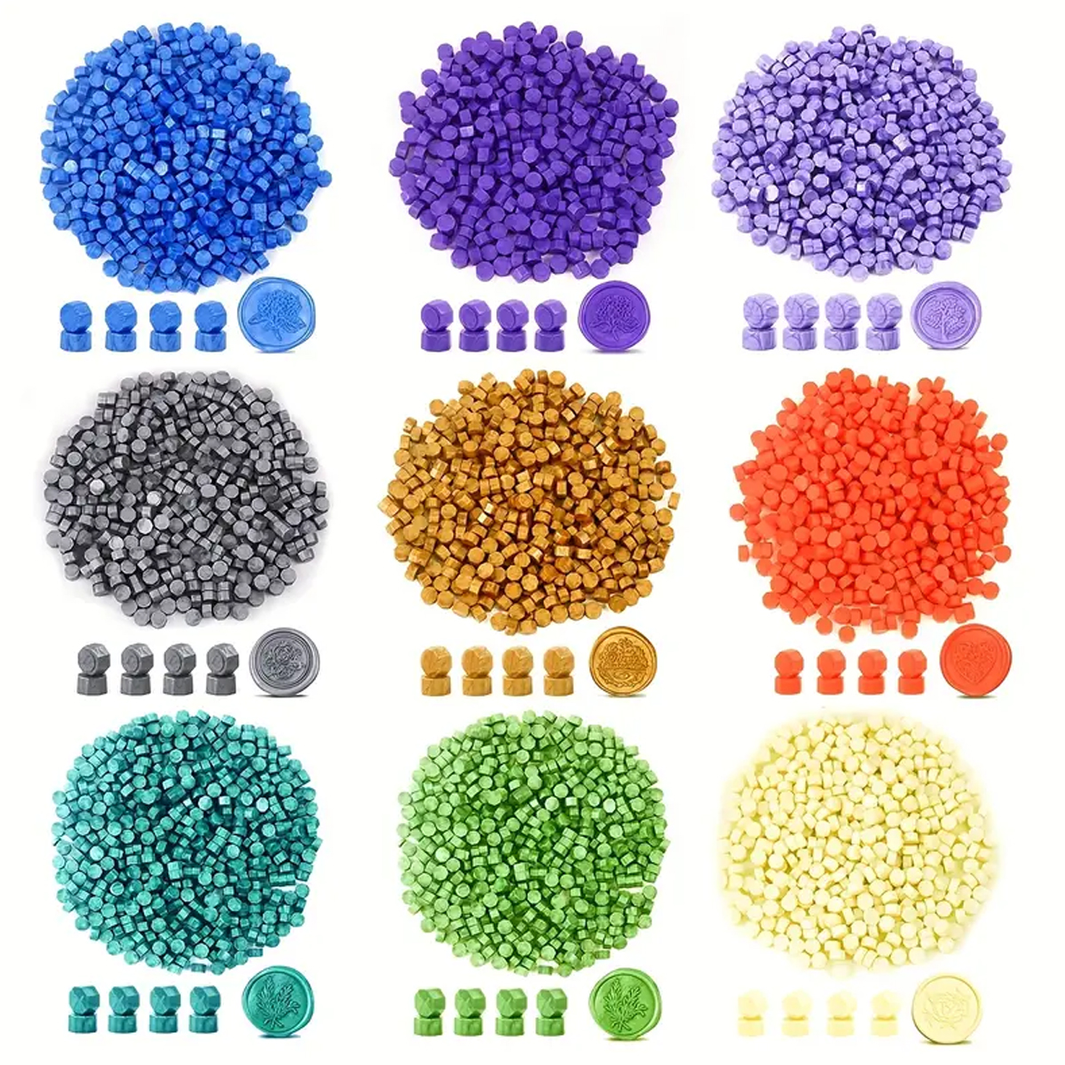 100pc/bag Wax Seal Beads Kit,D - Wax Seal Letter Kit のレビューと価格
