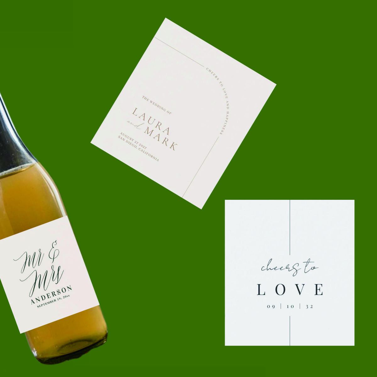 Customized bottle stickers for - Personalised Candle Label のレビューと価格