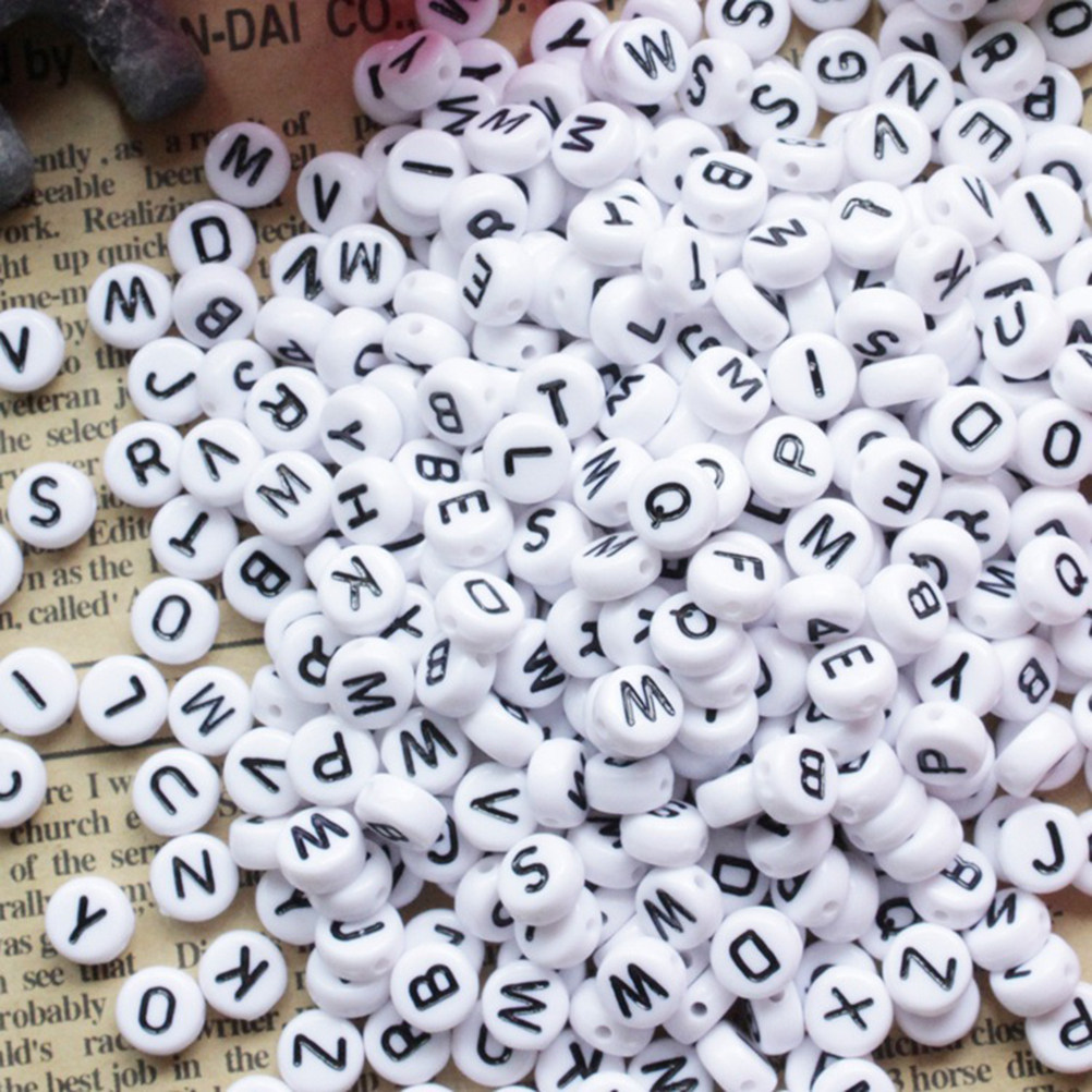1350Pcs Oblate Letter Beads Pl - Coordinates Bracelet のレビューと価格