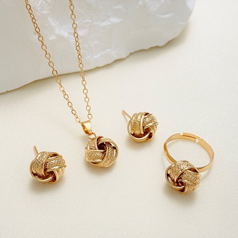 3Pcs Matching Jewelry Gift Set - Coordinates Bracelet のレビューと価格