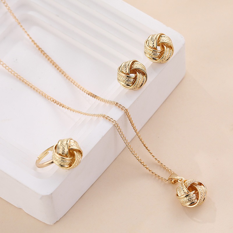 3Pcs Matching Jewelry Gift Set - Coordinates Bracelet のレビューと価格