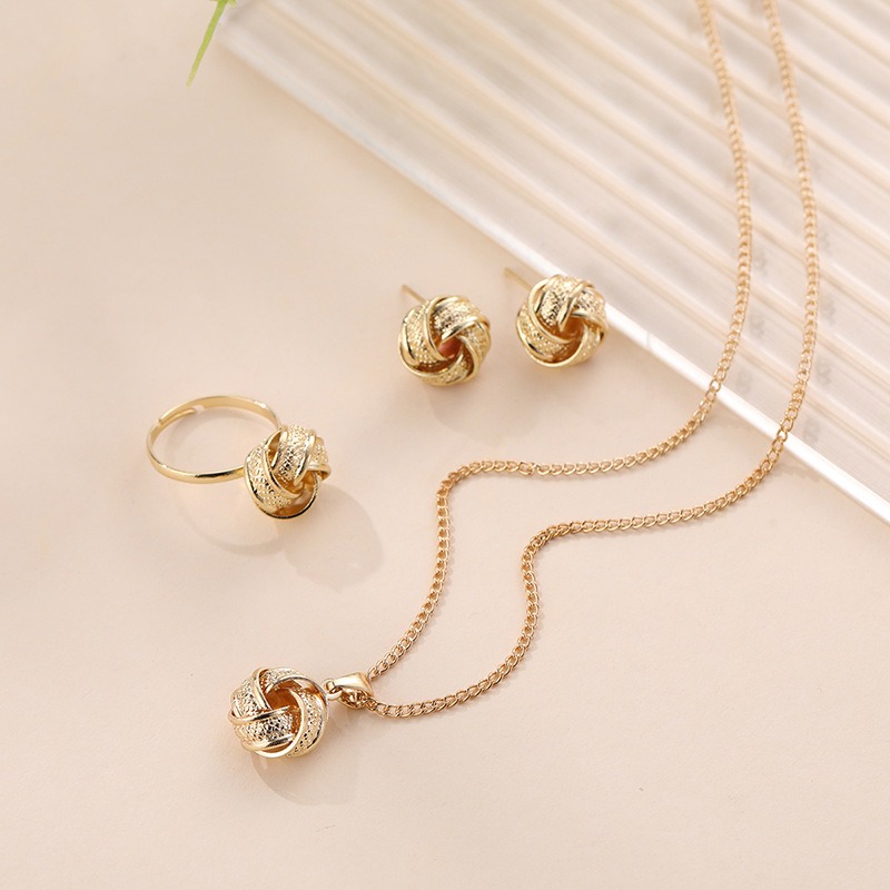3Pcs Matching Jewelry Gift Set - Coordinates Bracelet のレビューと価格