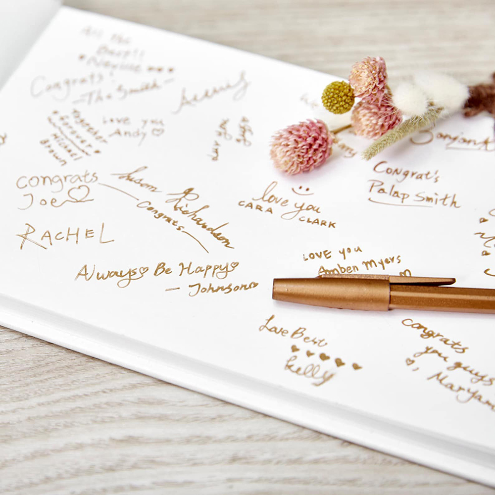Custom Wedding White Guest Boo - Custom Photo Book のレビューと価格