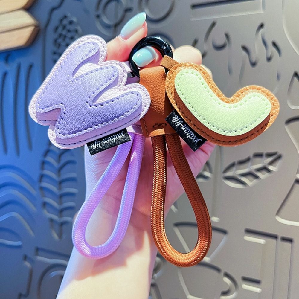 Sweet 26 Letter Keychain PU Le - Monogram Keychain Leather のレビューと価格