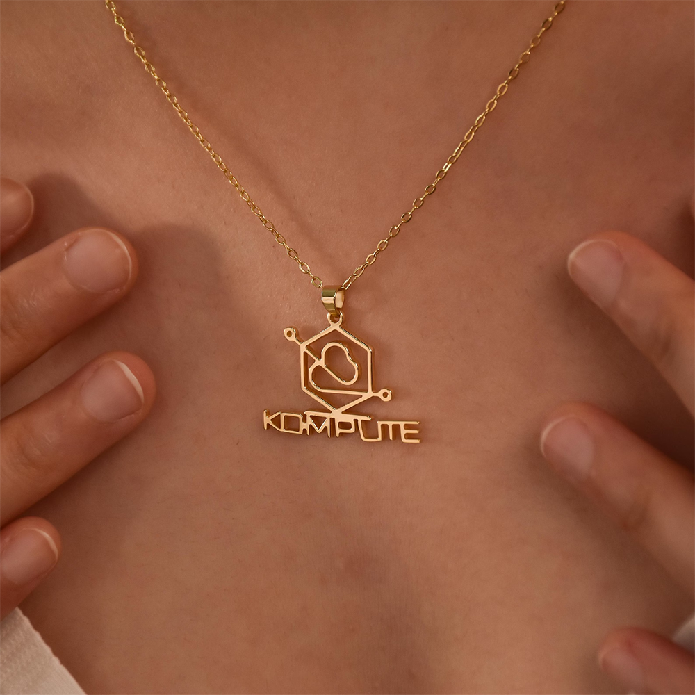 Custom Company Logo Necklace P - Name Necklace Custom のレビューと価格