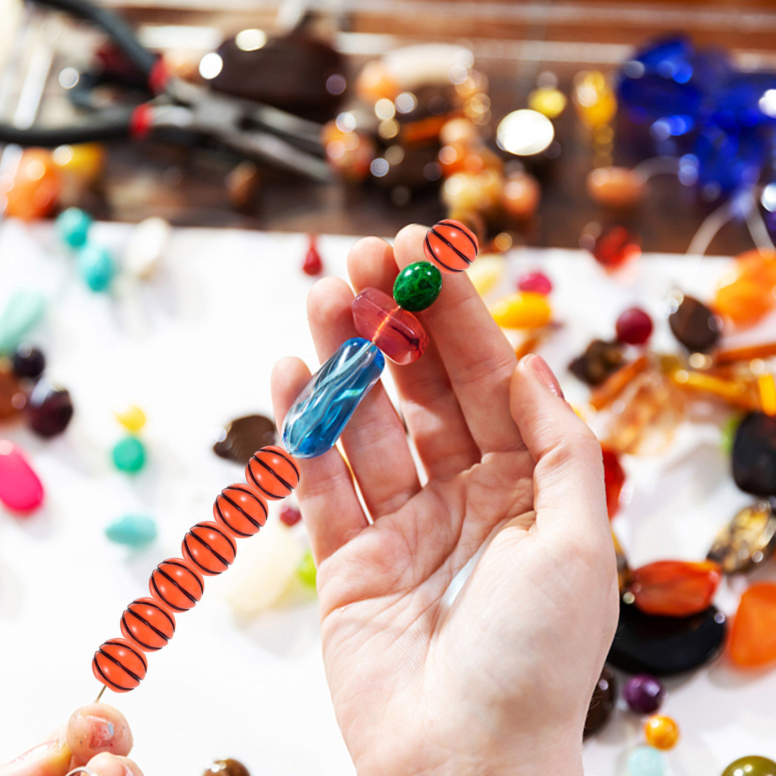 100Pcs Basketball Beads for Br - Coordinates Bracelet のレビューと価格