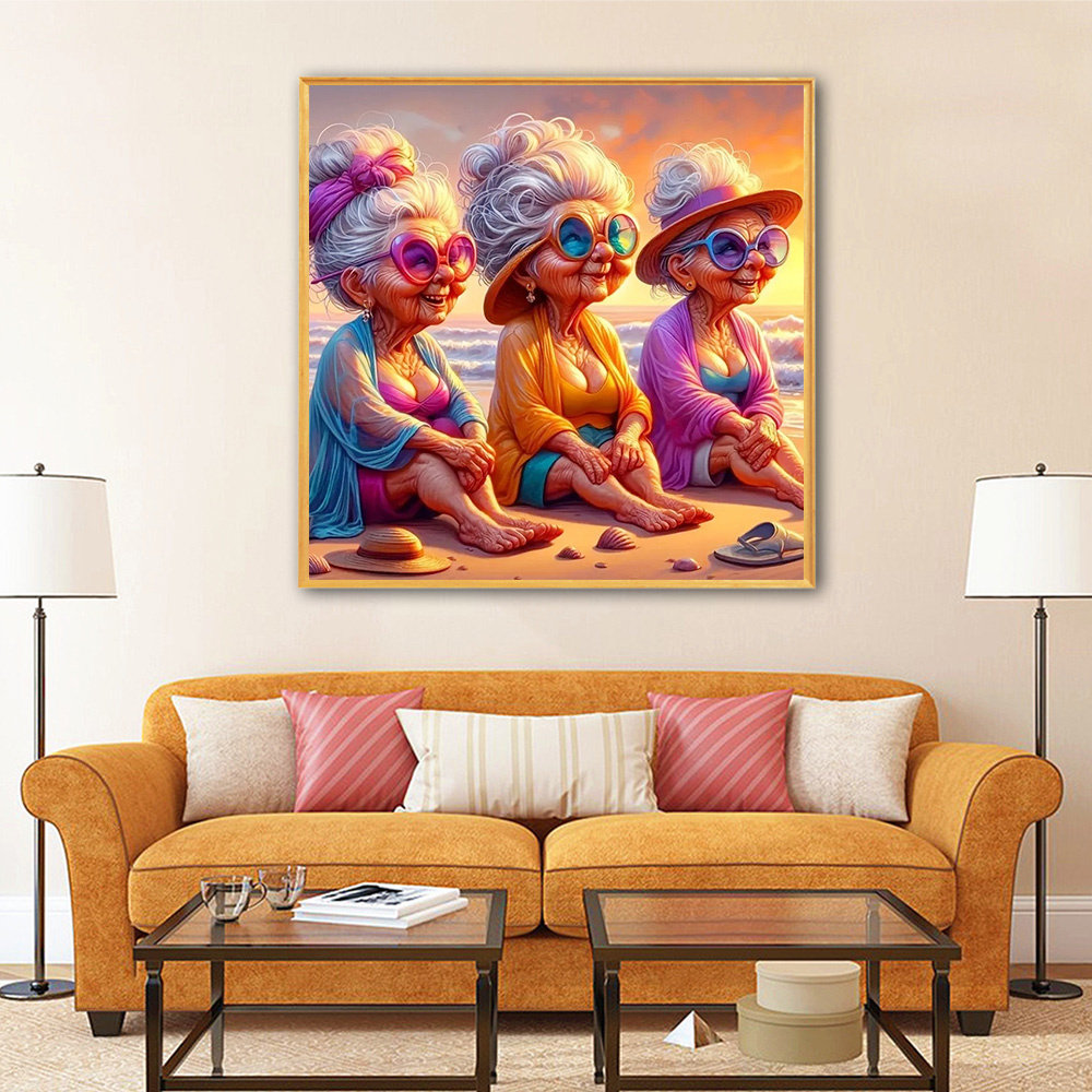 Momoart Diamond Painting Old L - Photo Mosaic Print のレビューと価格