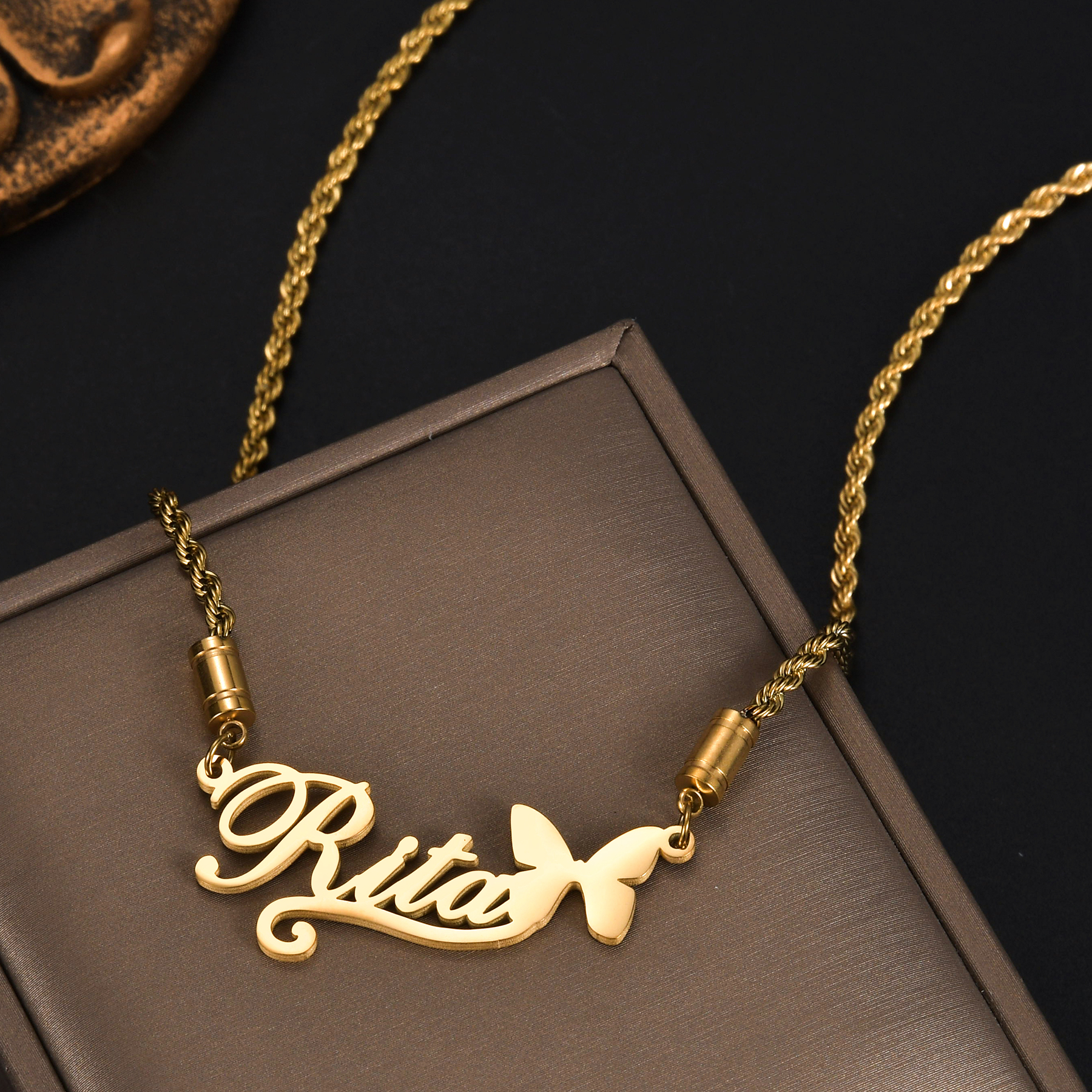 Atoztide Personalized Custom N - Birth Flower Necklace のレビューと価格