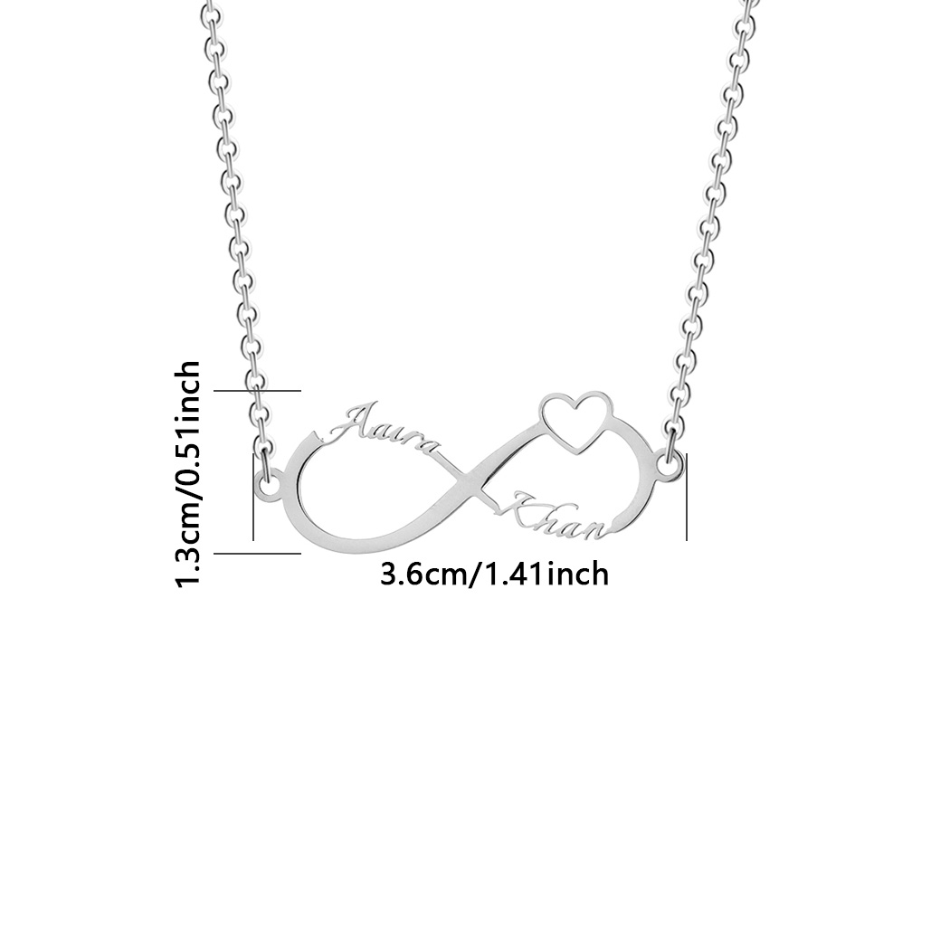 Custom Personalized Necklace w - Name Necklace Custom のレビューと価格