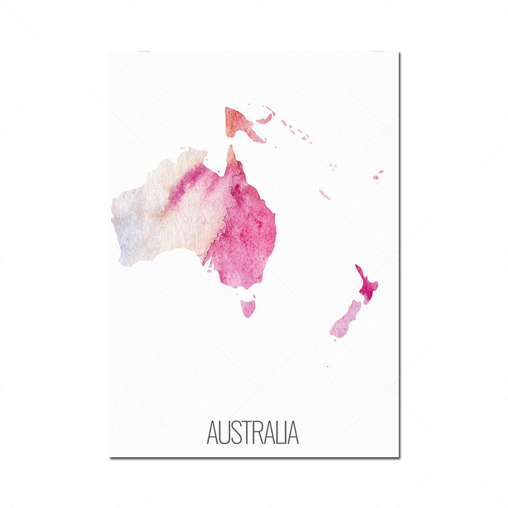 6 continent poster set, North  - Custom Star Map のレビューと価格