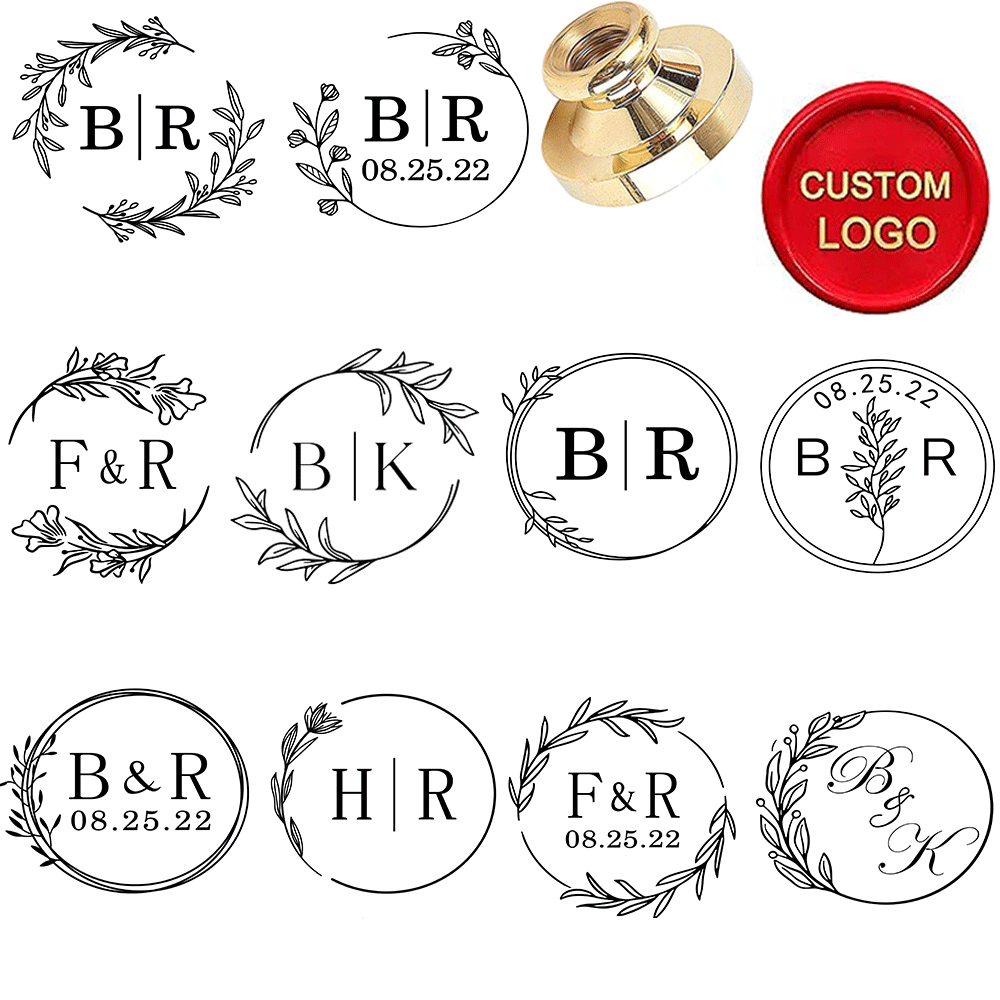 Custom Letter Wax Seal Stamp K - Wax Seal Letter Kit のレビューと価格