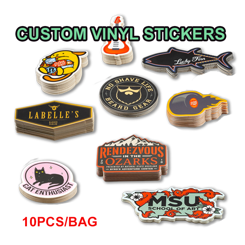 10pcs Custom Vinyl Sticker Lab - Custom Photo Book のレビューと価格