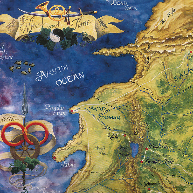 The Wheel of Time Map Poster P - Custom Star Map のレビューと価格
