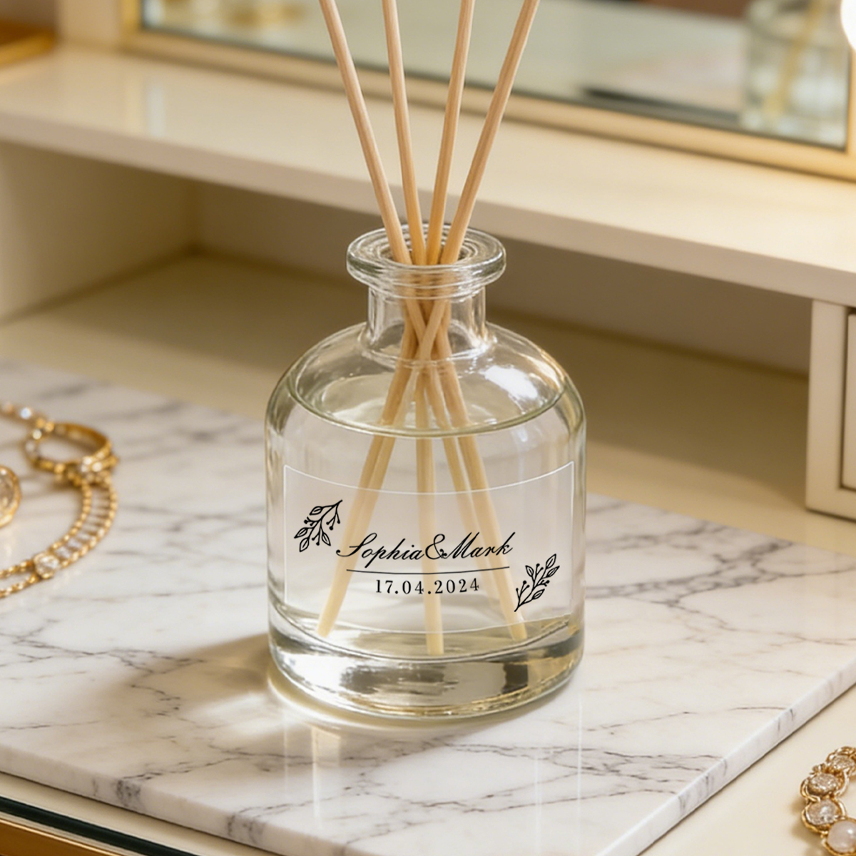 30-300Pcs Custom Wedding Stick - Personalised Candle Label のレビューと価格
