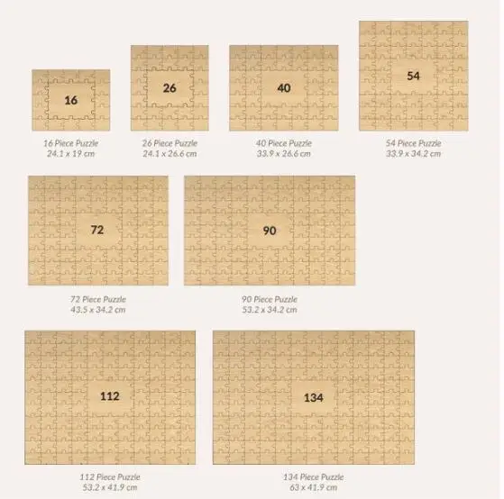 Custom Wooden photo  Puzzle Gu - Custom Photo Book のレビューと価格