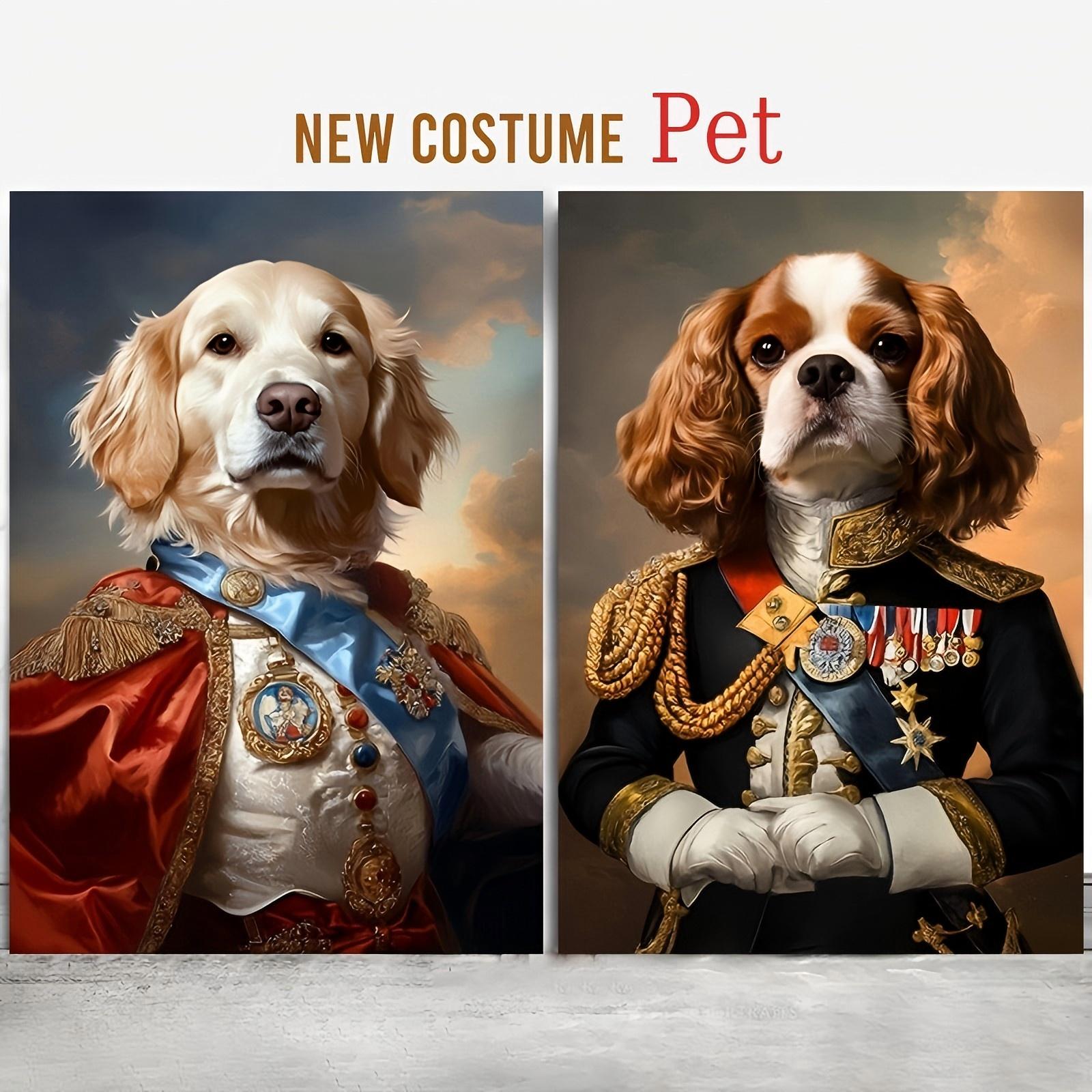 1PC 2D Flat Metal Tin Sign Cus - Pet Portrait Custom のレビューと価格