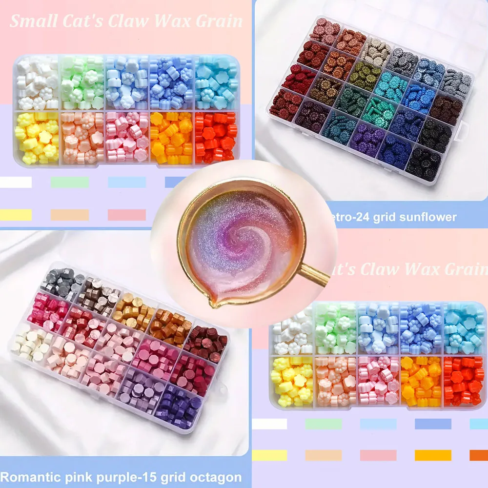 600Pcs Box Sealing Wax Beads,  - Wax Seal Letter Kit のレビューと価格