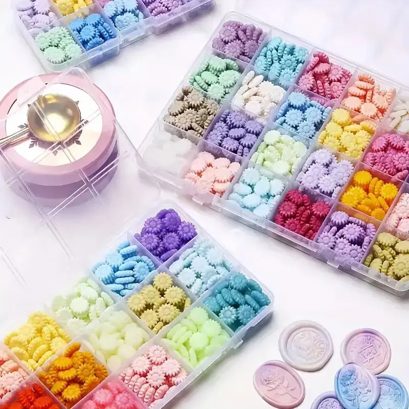 600Pcs Box Sealing Wax Beads,  - Wax Seal Letter Kit のレビューと価格