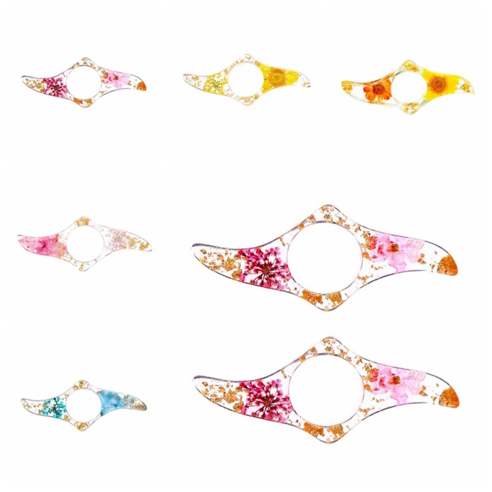 Book Accessories Acrylic Thumb - Dried Flower Bookmark のレビューと価格