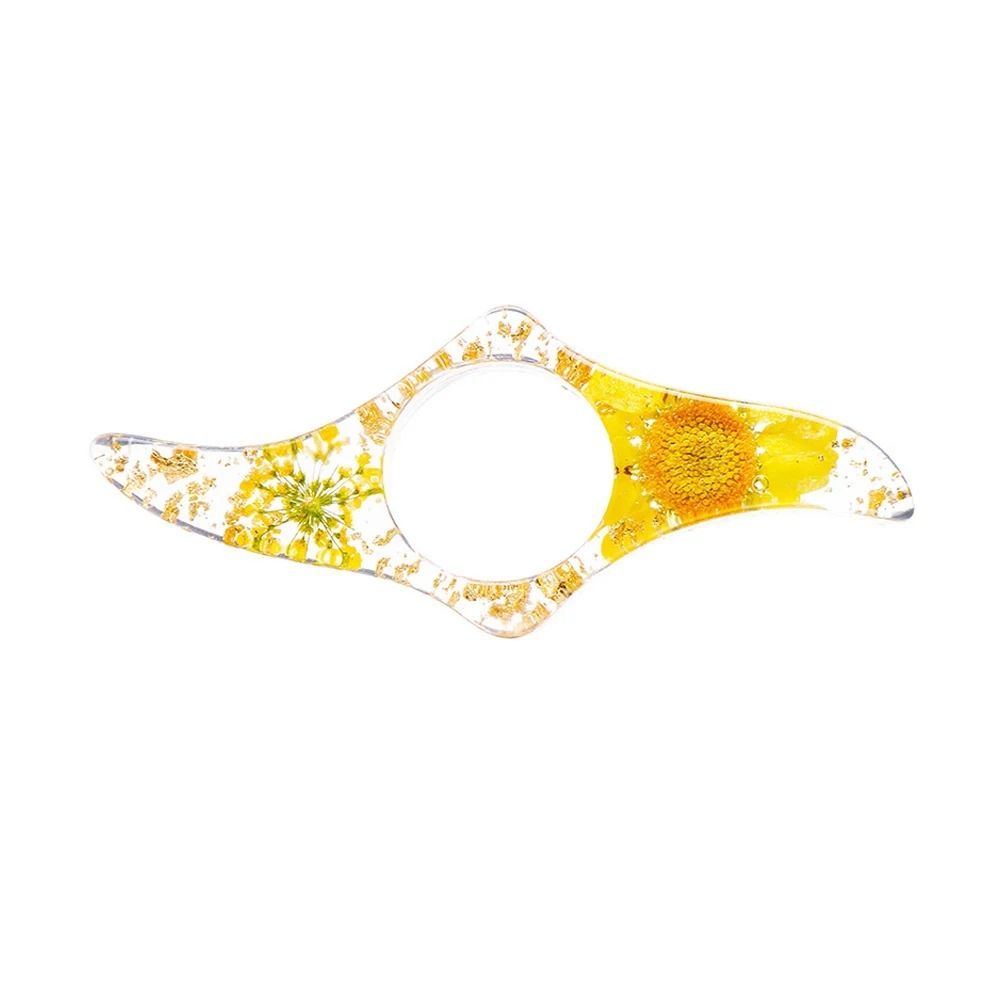 Book Accessories Acrylic Thumb - Dried Flower Bookmark のレビューと価格