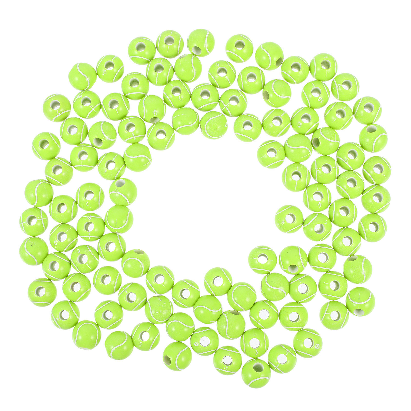 100Pcs DIY Tennis Beads Bracel - Coordinates Bracelet のレビューと価格