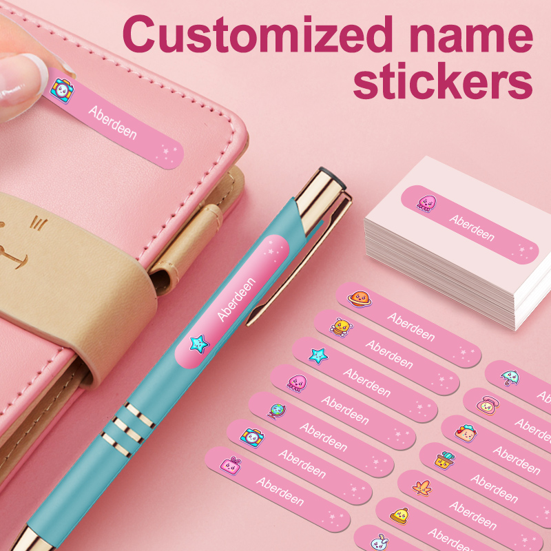 Personalized Waterproof Sticke - Personalized Name Box のレビューと価格