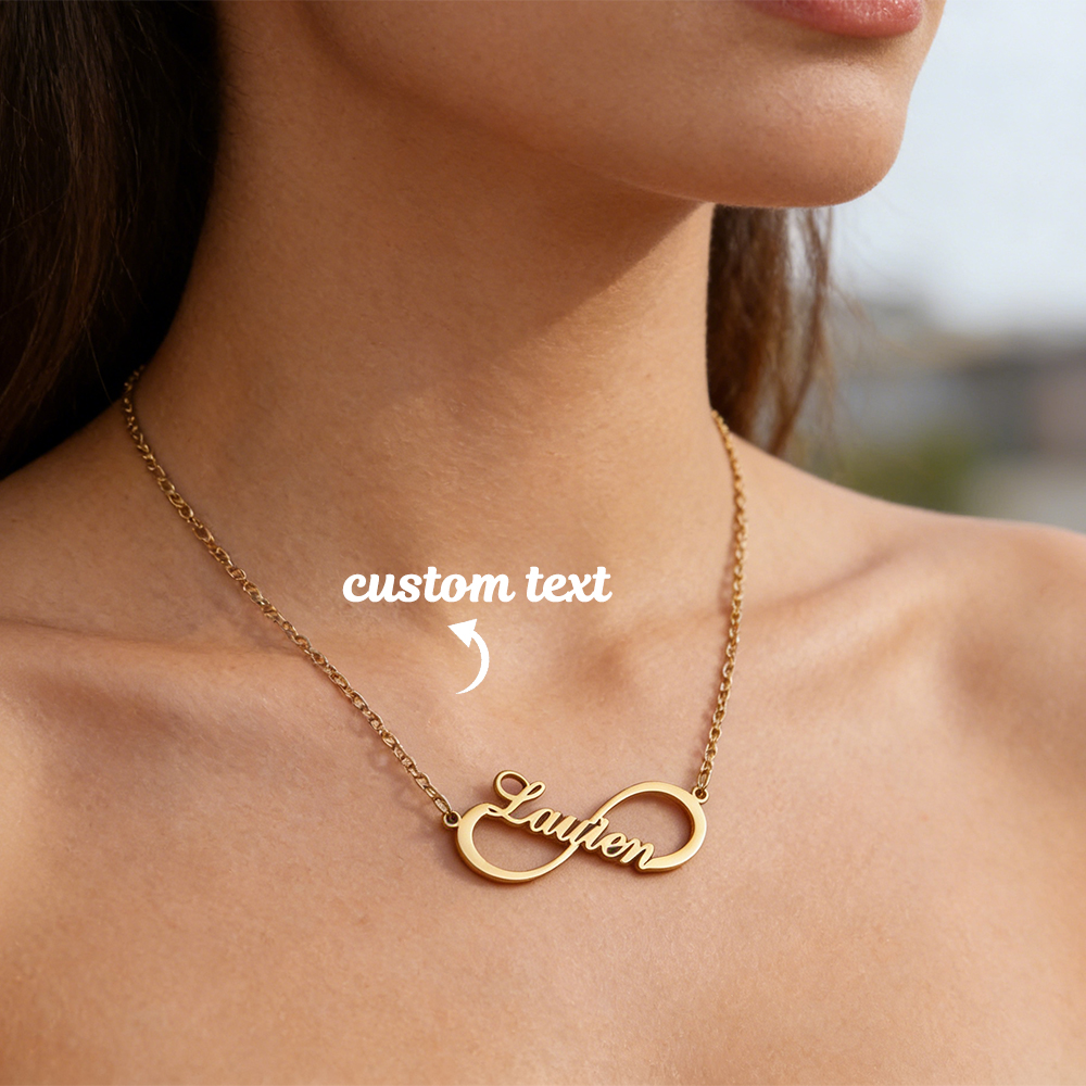 Custom Name Infinity Necklaces - Name Necklace Custom のレビューと価格