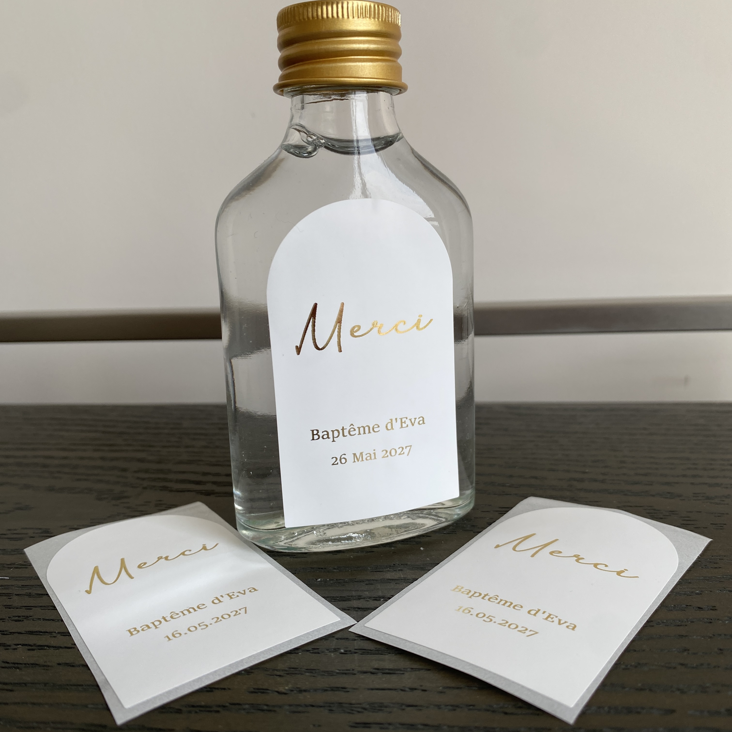 Custom Baptism Candle Merci Th - Personalised Candle Label のレビューと価格
