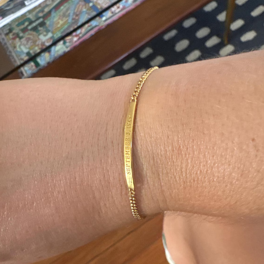 ustom Engraved Latitude Longit - Coordinates Bracelet のレビューと価格