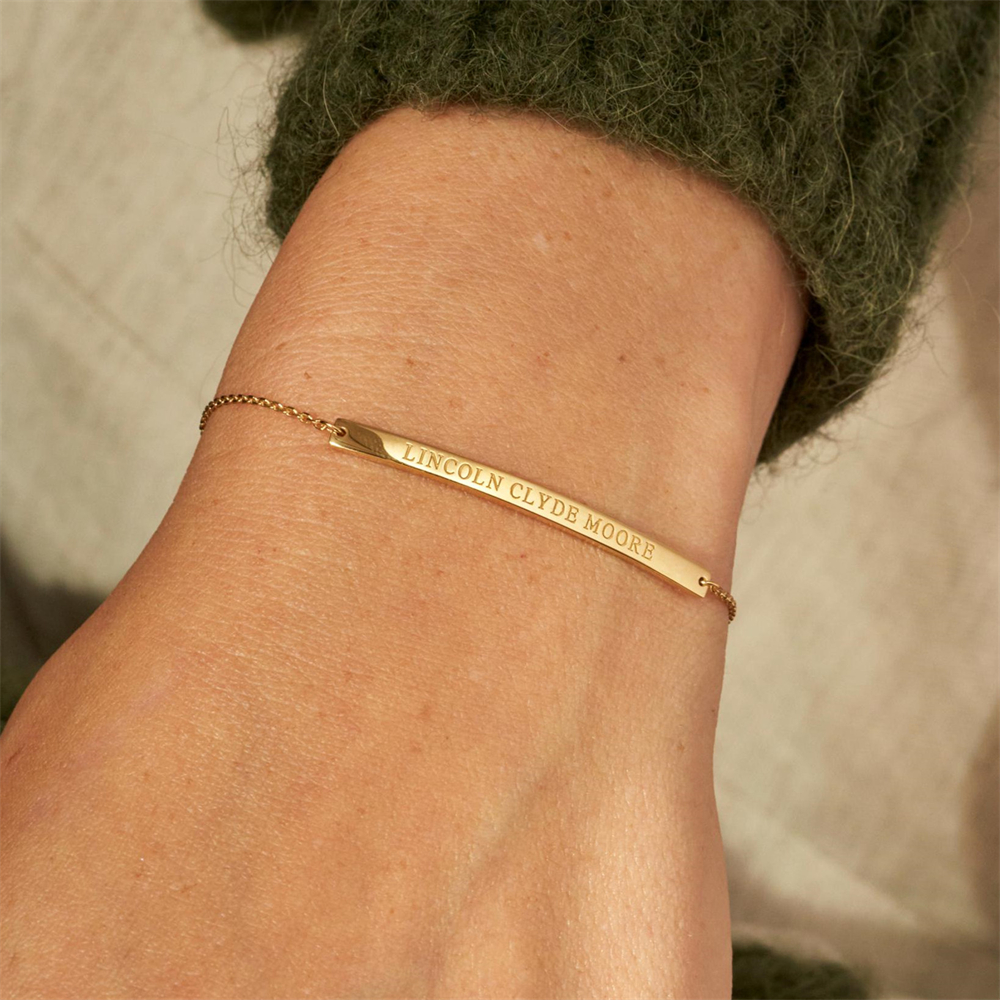 ustom Engraved Latitude Longit - Coordinates Bracelet のレビューと価格