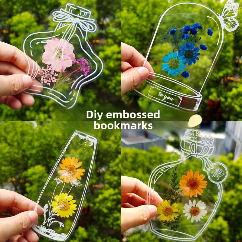 20 Piece Bookmarks Kids Creati - Dried Flower Bookmark のレビューと価格
