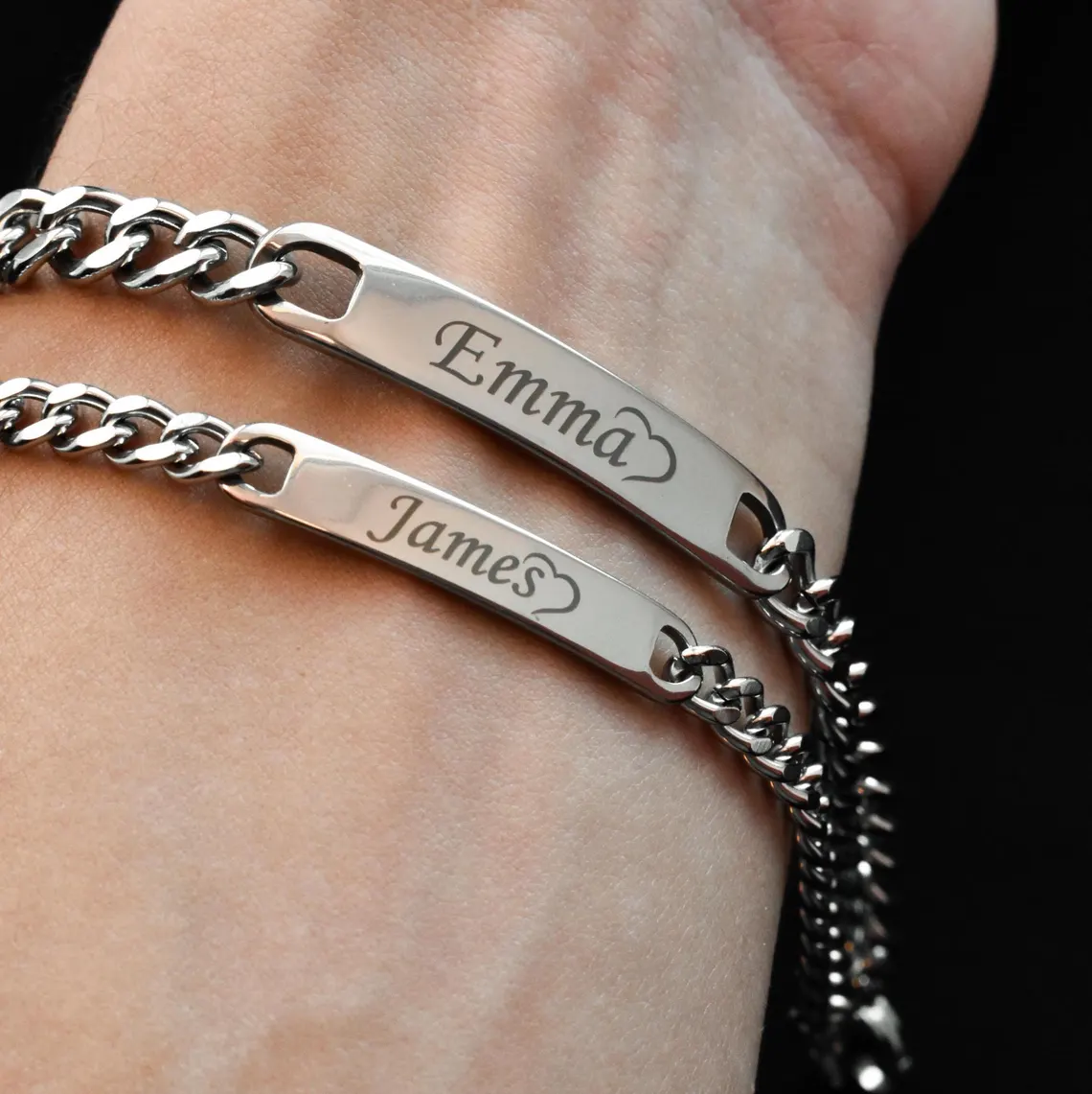Haiyufly Engrave Name Bracelet - Coordinates Bracelet のレビューと価格