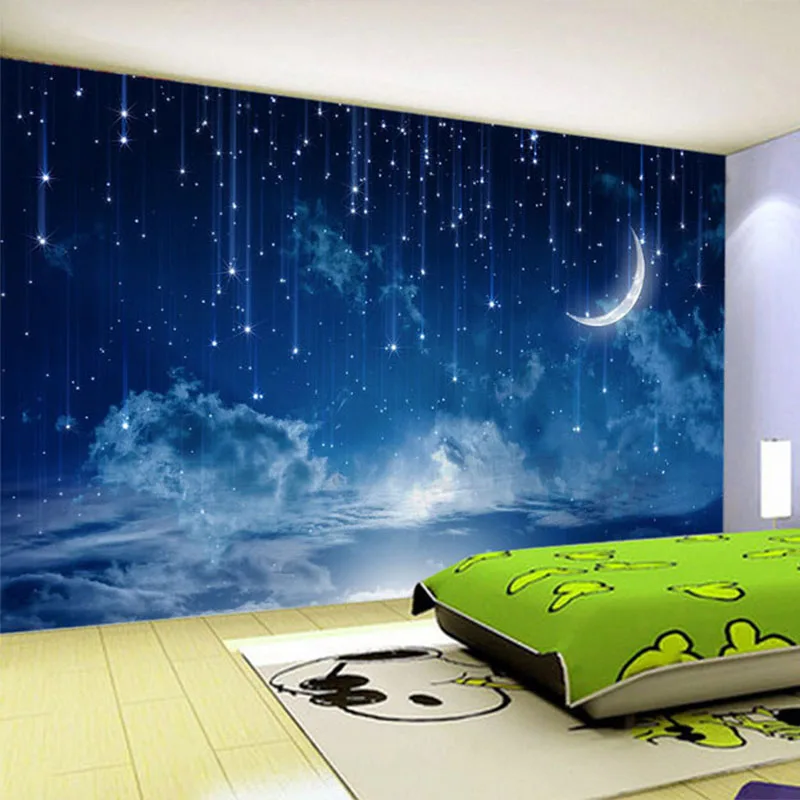 Mural Wallpaper Custom Blue Ni - Custom Night Sky のレビューと価格