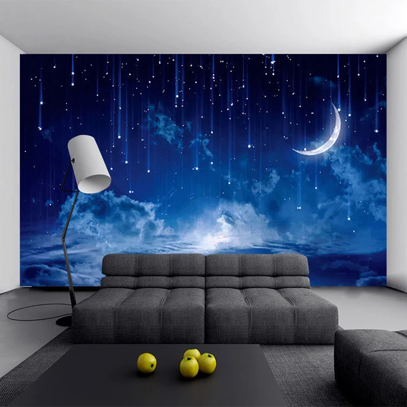 Mural Wallpaper Custom Blue Ni - Custom Night Sky のレビューと価格