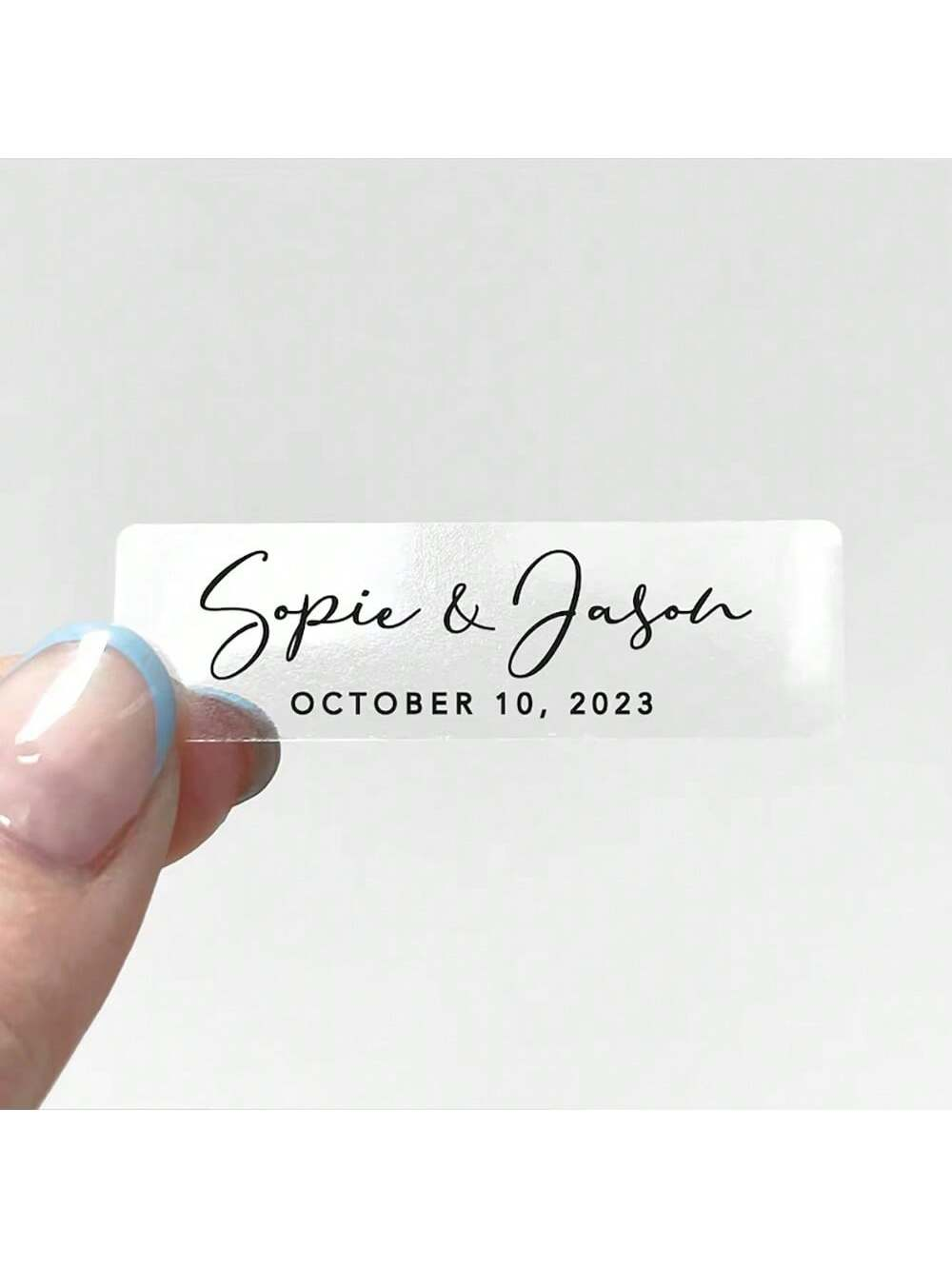 Custom Aluminum Foil Transpare - Personalised Candle Label のレビューと価格