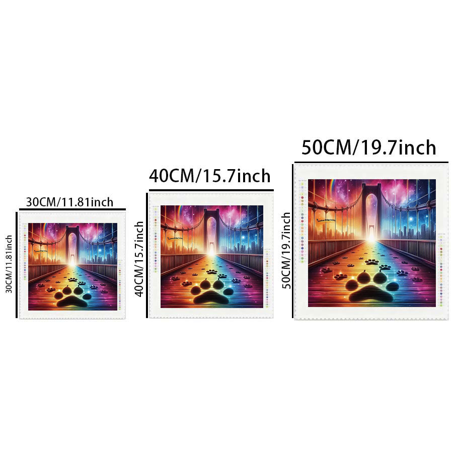 1 piece - 5D-DIY - Flocking cl - Photo Mosaic Print のレビューと価格