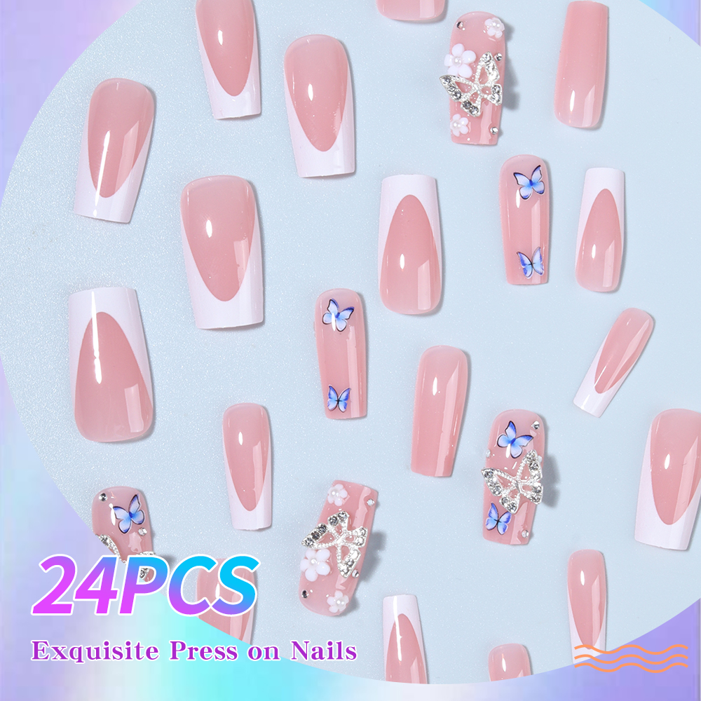 Get Glamorous with, 24Pcs 3D a - Pressed Flower Art のレビューと価格