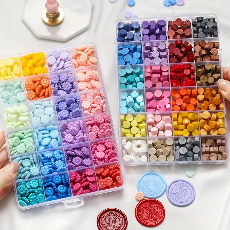600Pcs Box Sealing Wax Beads,  - Wax Seal Letter Kit のレビューと価格