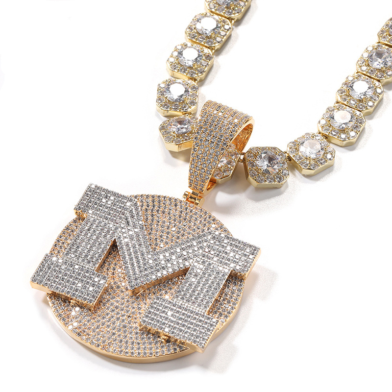 Custom Personality Big Letter  - Name Necklace Custom のレビューと価格