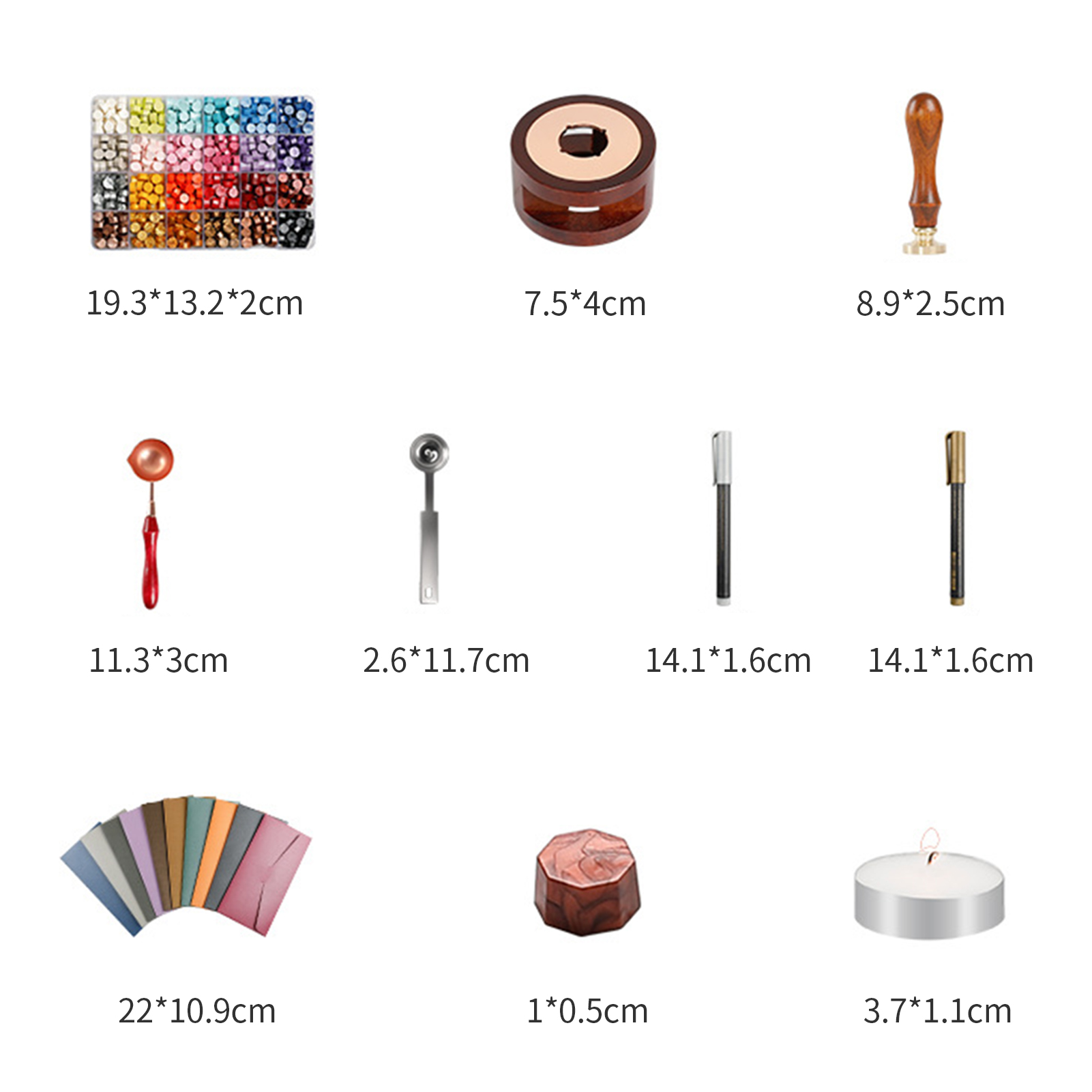 Wax Seal Kit 600pcs Sealing Wa - Wax Seal Letter Kit のレビューと価格