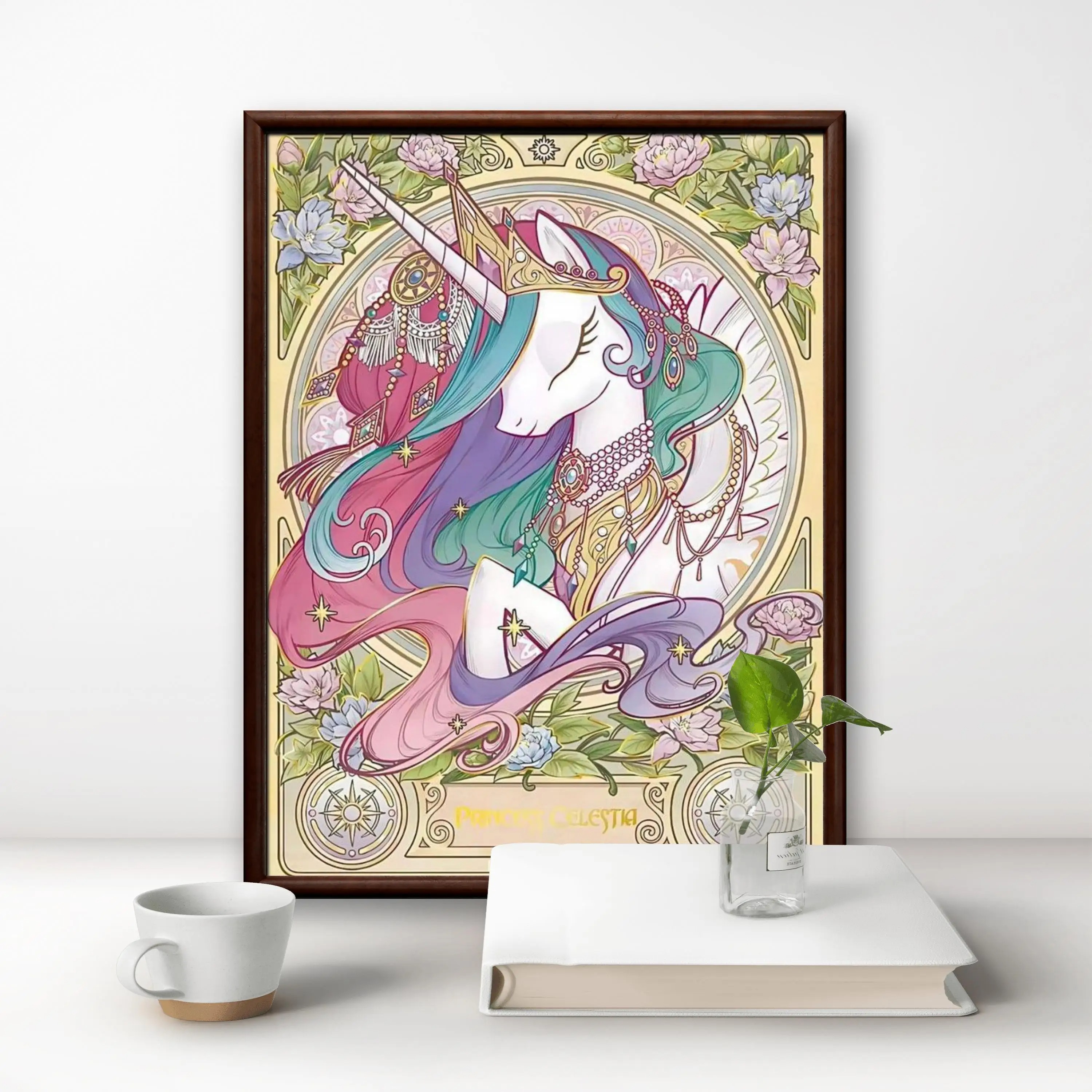 Mucha style My Little Pony 5D  - Photo Mosaic Print のレビューと価格