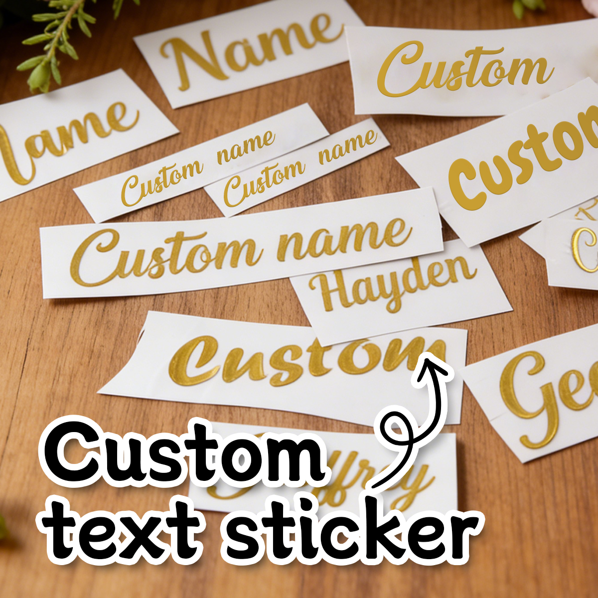 Custom name stickers, custom g - Personalised Candle Label のレビューと価格