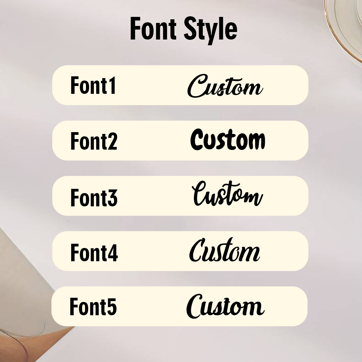 Custom name stickers, custom g - Personalised Candle Label のレビューと価格